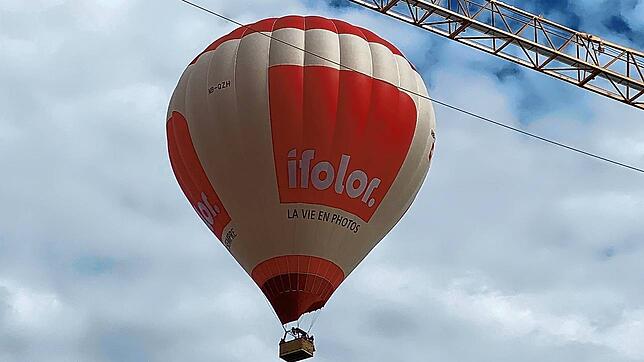 Der Ballon über Konstanz.