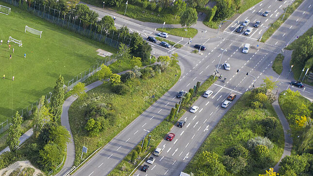 (Archivbild) Am Dienstagmittag, 11. Juli, kommt es an der Kreuzung Europastraße/Gartenstraße im Konstanzer Stadtteil Paradies zu einer ...
