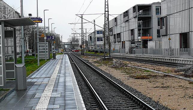 Ein Bild vom Streik Ende März, doch so (nur mit hoffentlich besserem Wetter) wird es auch am Wochenende vom 20. Mai am Bahnhof ...