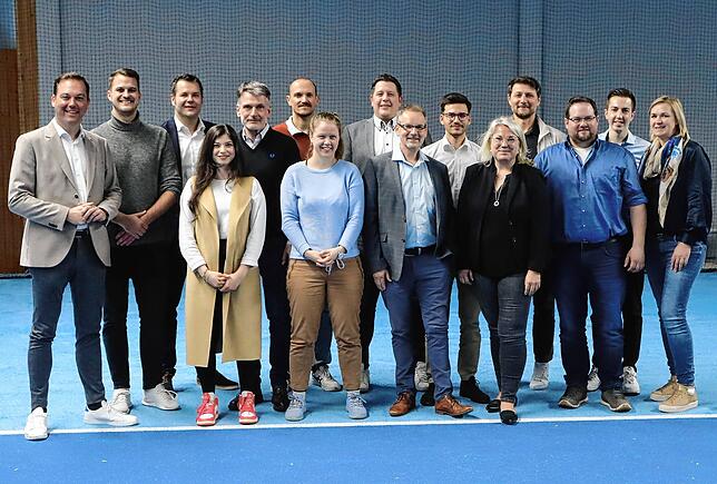Die Kandidaten für den Gemeinderat Lauchringen (von links): Felix Schreiner, Mirko Isele, Christian Stärk, Aysenur Adakli, Stefan ...