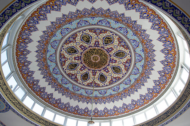 Schöner Anblick: die Kuppel der Moschee in Konstanz