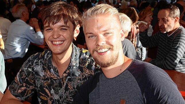 Bild 27: Gute Stimmung beim Hafenfest! Am Wochenende geht es in Staad nochmal rund