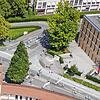 (Archivbild von August 2019) Der Autofahrer will vom Benediktinerplatz kommend nach links auf die Spanierstraße abbiegen, als er die ...