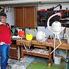 Andreas Greis in seiner Werkstatt. Er würde gerne gemeinsam mit seiner Familie und mit Freunden den Park der Villa Prym wieder so wie ...