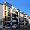 So kennen alle den Neubau der Baugenossenschaft Hegau in der Praxedisstraße. Wie es drinnen aussieht, zeigt dieser Bericht.