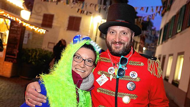 Bild 9: Ho Narro! In den Konstanzer Gassen wird immer noch Fasnacht gefeiert