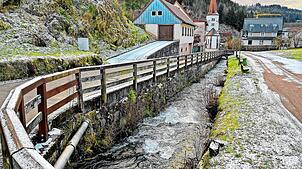 Dringend erneuert werden muss laut Ortsverwaltung das Holzgeländer an der Alten Straße in Nußbach (Kronenmatte). Es ist an vielen Teilen ...