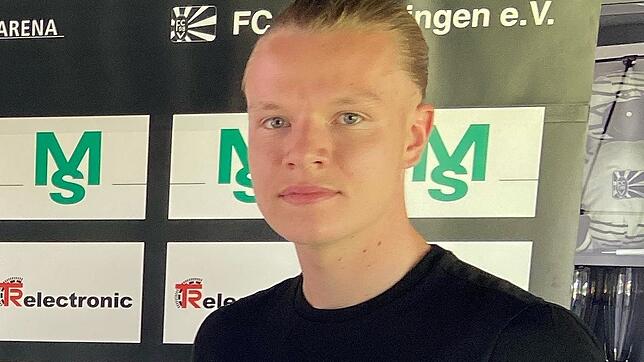 Neuzugang Mathias Heiligenstein steht vor seiner Premiere im Villinger Trikot.