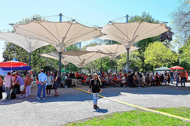 Bild 17: Kulturfest im Stadtgarten: Am 1. Mai werden in Konstanz die Demokratie und Menschenrechte gefeiert
