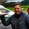 Der Hagelflieger der Region ist in Donaueschingen stationiert. Pilot Holger Miconi zeigt auf unserem Archivbild den ...