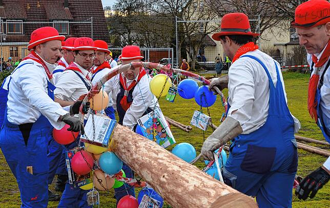 Bild 3: Die schönsten Bilder vom Rathaussturm in Riedheim &ndash; Teil 2