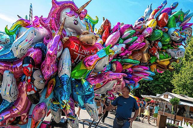 Bild 4: Seehasenfest 2022: Besucher freuen sich über den Rummel