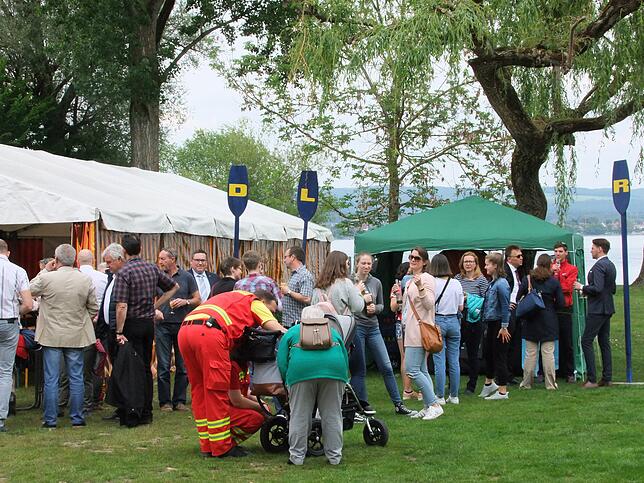 Bild 18: Bildergalerie: 50 Jahre DLRG Stützpunkt in Moos &ndash; der Ortsverein feiert im Strandbad Iznang sein Jubiläum