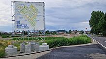 Am Ortseingang von Kressbronn entsteht ein neues Quartier. Hier sind derzeit noch Bauplätze verfügbar.
