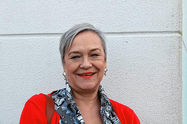 Ursina Vaterlaus ist Partnerin des Bürgermeisters Rainer Stolz.