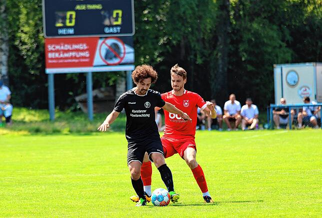 Bild 11: Die besten Bilder vom Relegationshinspiel zwischen Konstanz-Wollmatingen und Geisingen