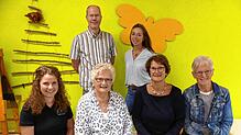 Die Sommerbetreuung in Furtwangen steht und die Verantwortlichen stellen das Programm vor. Unser Foto zeigt (vorn von links) Katrina ...