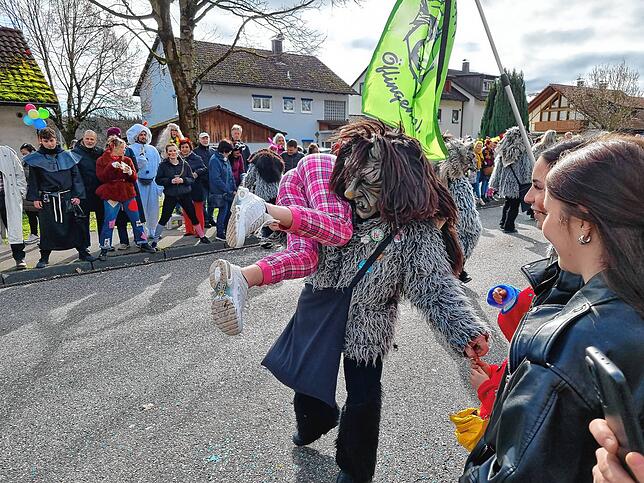 Bild 11: Spaß beim VHN-Narrentreffen: Bilder vom Umzug (1)