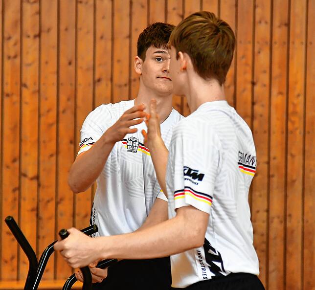 Bild 6: Mika Schrott und Lukas Stocker vom RSV Wallbach werden Zweiter beim U19-Turnier &ndash; wir haben Bilder!