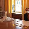 Verzeichnen in Hilzingen eine wieder steigende Zahl an Trauungen: Standesbeamtin Vanessa Koch und Hauptamtsleiter Markus Wannenmacher, ...