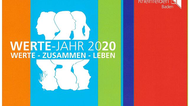 Mitmachen ist gefragt im Wertejahr.  Repro: Stadt Rheinfelden