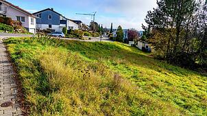 Auf diesem Grundstück im Ortsteil Überauchen plant die Gemeinde für 1,2 Millionen Euro eine Flüchtlingsunterkunft.