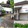 Sowohl an der Grundschule Stahringen (links), als auch bei der Sonnenrainschule in der Kernstadt geht der Platz aus. Die Kinderzeit muss ...