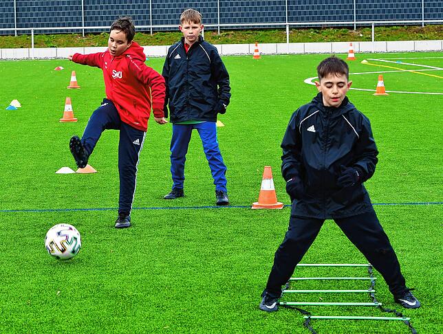 Bild 32: Eindrücke vom Training der E-Junioren des SV Jestetten nach der Corona-Pause