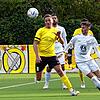 Maik Hoffbauer (links), hier im Duell gegen den SC Markdorf vor knapp einem Jahr.