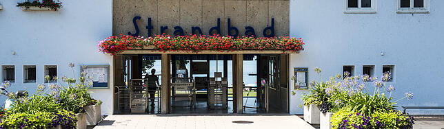 Das Strandbad Friedrichshafen.