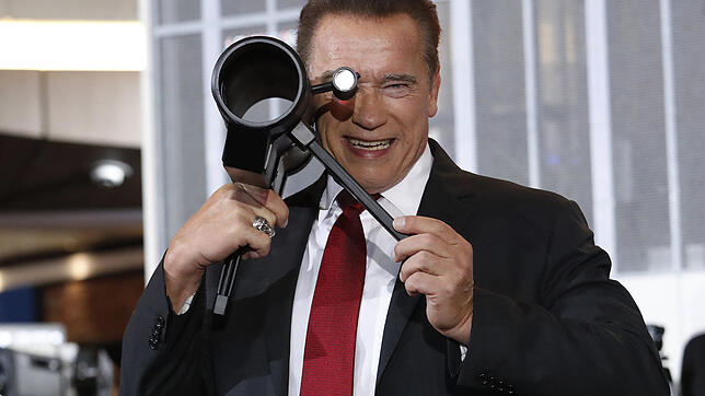 Arnold Schwarzenegger bei der koreanischen Premiere seines Films &bdquo;Terminator &ndash; Dark Fate&ldquo;.