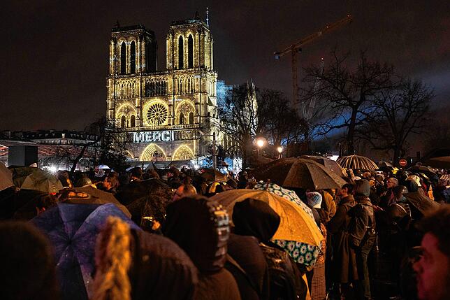 Auferstanden aus Schutt und Asche: die Notre-Dame in Paris.