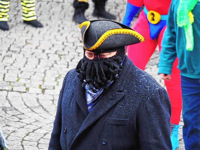 Bild 15: Bilder der Rathausstürmung: Bürgermeister Morasch verliert Dreizack der Macht bei Lottstetter Fasnacht