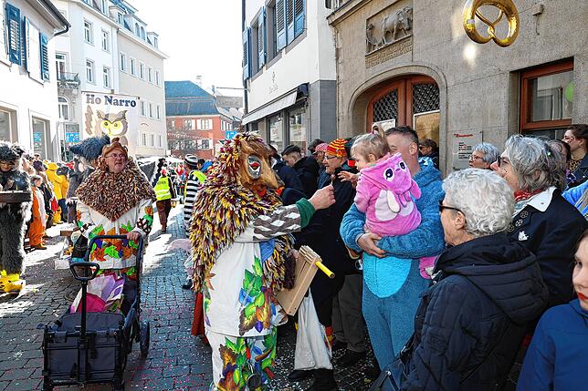 Bild 3: Konstanzer Fasnachtsumzug 2025: Die besten Bilder aus der Altstadt