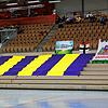 Spitzenhandball vor (fast) leeren Rängen. In der als Schänzlehölle bekannten Arena herrscht in dieser Saison meist Geisterspielatmosphäre.