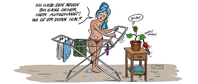 Bild 49: Die Karikatur der Woche: Wie weit weg ist noch zu nah dran?