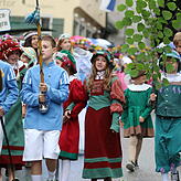 So sieht das Rutenfest in Ravensburg aus, wenn es stattfindet. Den überwiegenden Teil der rund 5700 Teilnehmer stellt die Schuljugend.