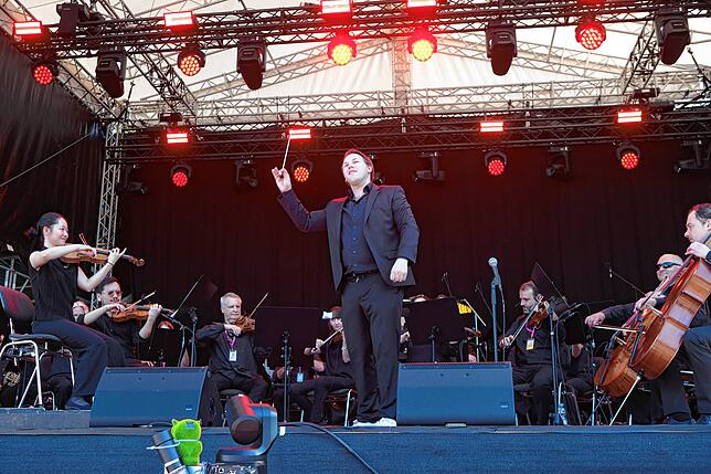 Bild 40: Weiter geht‘s – auch am zweiten Campus-Festival-Tag wird gefeiert