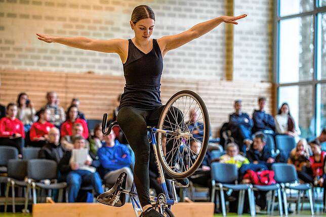Steigerung: Leonie Papok vom RV Lottstetten fuhr bei den baden-württembergischen Meisterschaften in Aach als Silbermedaillen-Gewinnerin ...
