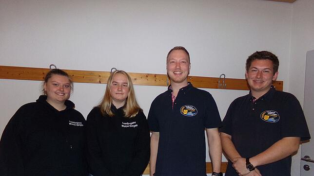 Das neue Wolterdinger Landjugend-Vorstandsteam (von links): Britta Käfer, Larissa Köhler, Alexander Kopp und Eric Köhler. Foto: Anita ...