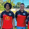 Neu beim FC Wallbach: Ersin Demircan (Murg), Muhammed Al Bayati, Matthias Wenk, Fatih Cakir (beide FSV Rheinfelden)