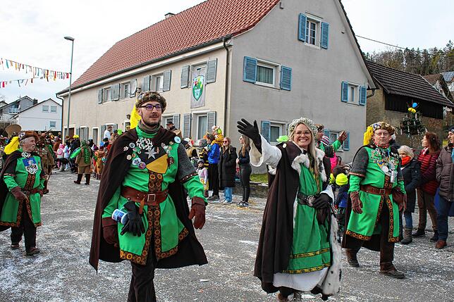 Bild 17: Bilder vom Narrentreffen in Winterspüren &ndash; Teil 3