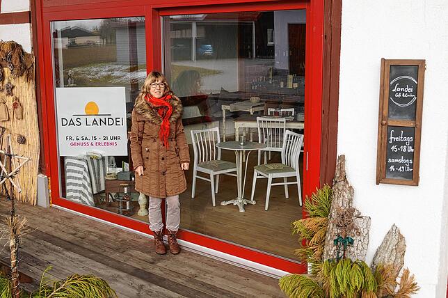 Martina Wolters vermisst die gemütliche Atmosphäre im Café Landei in Heiligenberg-Wintersulgen.