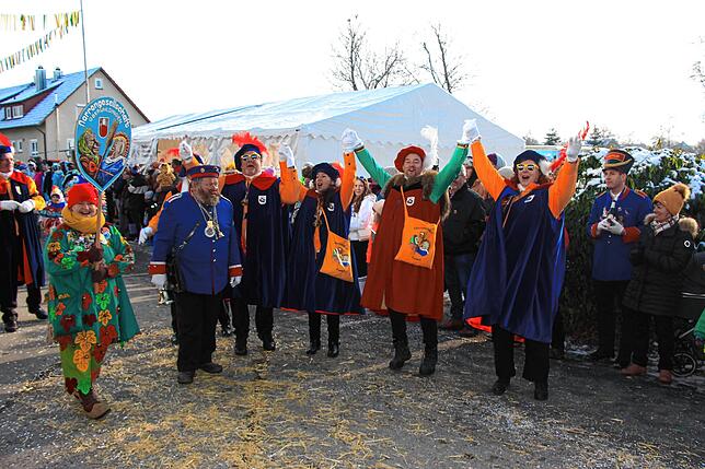 Bild 4: Die besten Bilder zum 60-jährigen Jubiläum des Narrenvereins Kuckucks I-Hager aus Bambergen