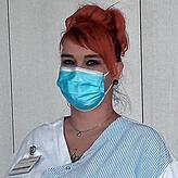 Christin Berg (31), Auszubildende Gesundheits- und Krankenpflegehelferin in den Kliniken des Landkreises Lörrach