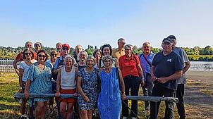 Wassersportler aus Blois und Waldshut vertiefen ihre Freundschaft. Foto: Véronique Vincent