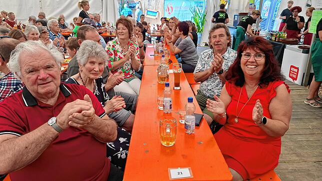Bild 32: Bilder vom Dorffest: Bestes Wetter und beste Stimmung beim Dorffest in Limpach im Deggenhausertal