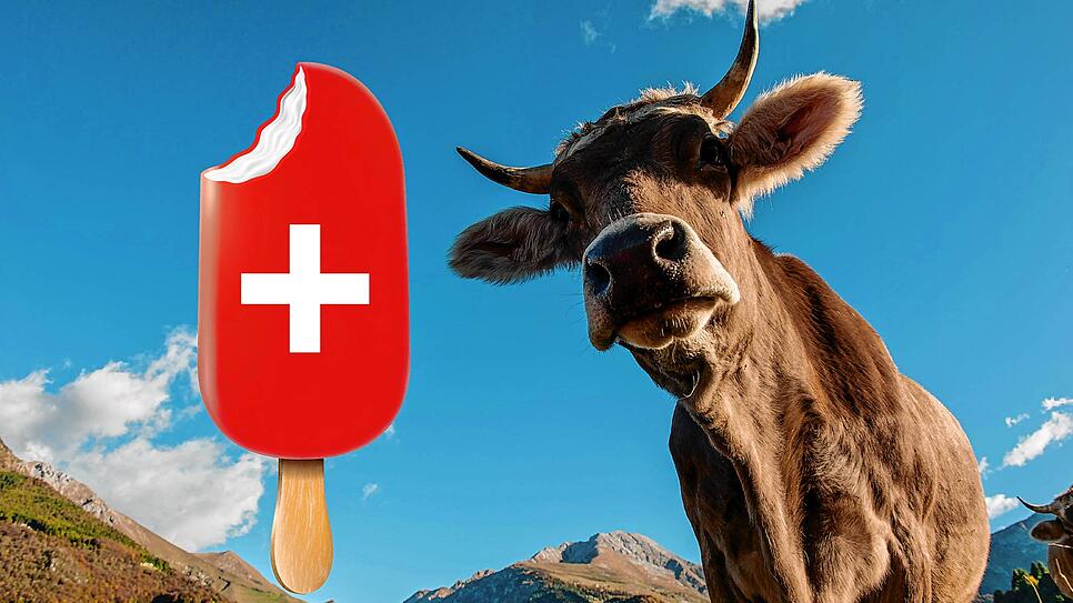 Bild : Woher die Schweiz Eis importiert