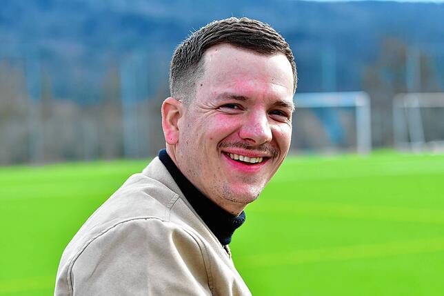 Neue Aufgabe: Marcel Amann (33), langjähriger Aktiver des SV Buch, agiert künftig bei der 1. Mannschaft als Co-Trainer.