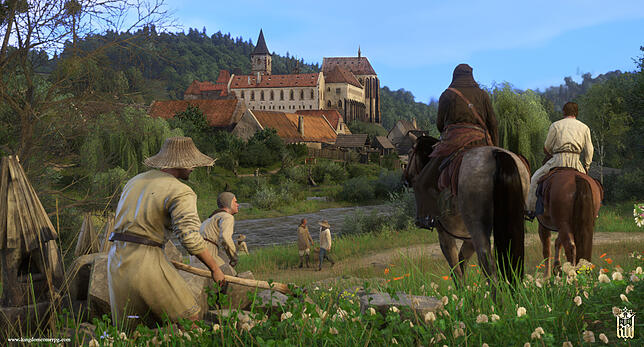 Eine Spielszene aus dem Computerspiel Kingdom Come Deliverance. Foto: Warhorse Studios